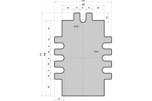 Тиски крестовые BELMASH CV75 RA095A в Екатеринбурге
