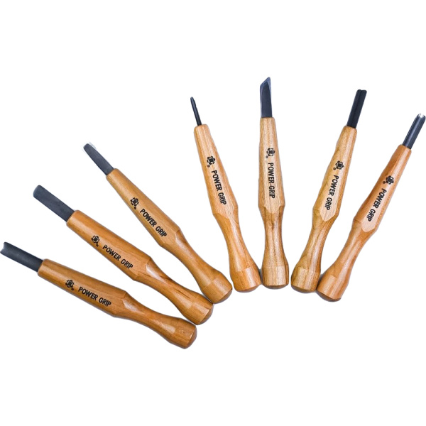 Набор резцов японских Chokokuto Power Grip, 7штук М00010266 в Уфе 