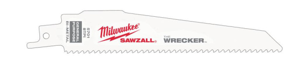 Полотно для сабельной пилы Milwaukee The WRECKER 150х3,2 48005701
