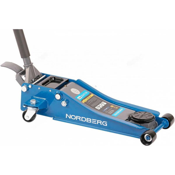 Домкрат подкатной NORDBERG супернизкий 3т, H=75-500мм N32032 в Уфе 