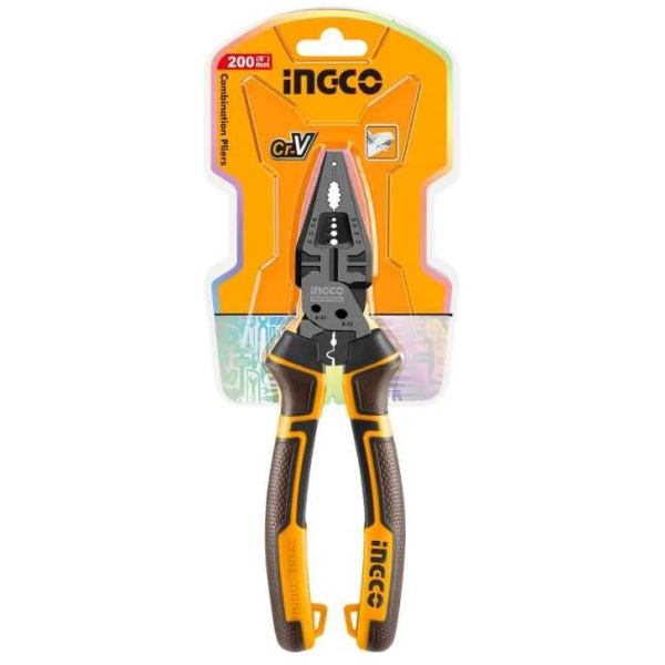 Плоскогубцы многофункциональные 8 в 1 180мм INGCO HMFCP28200 INDUSTRIAL в Уфе 