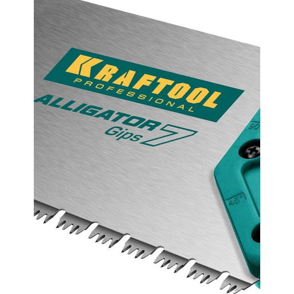 Ножовка по гипсу Kraftool Alligator Gips 7TPI, 550мм 15210 в Екатеринбурге 