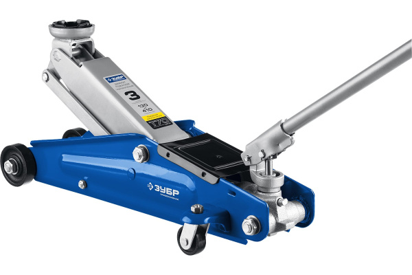 Домкрат подкатной ЗУБР Профессионал 3т. 130-410мм.  43052-3_z01 в Уфе 
