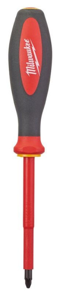 Отвертка Milwaukee  изолированая VDE PZ2 x100, шт