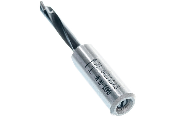 Сверло CMT HW для присадочного станка 5x27x57,5 Z=2+2 S=10x27 RH CMT 310.050.11 в Уфе