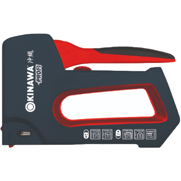 Степлер механический OKINAWA PROFI 5в1 тип53(6-16мм.),тип13(6-16мм.),гвозди тип18GA(12-16мм) 2365 в Уфе 